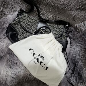 Coach 2 piece set, satchel and wallet with bonus bag